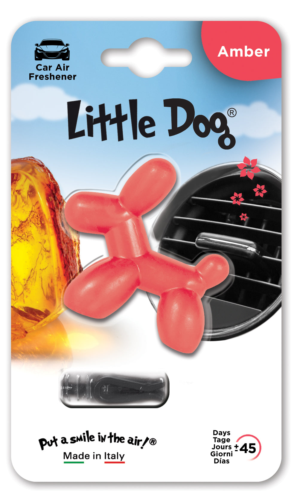 LITTLE DOG EU RED AMBER