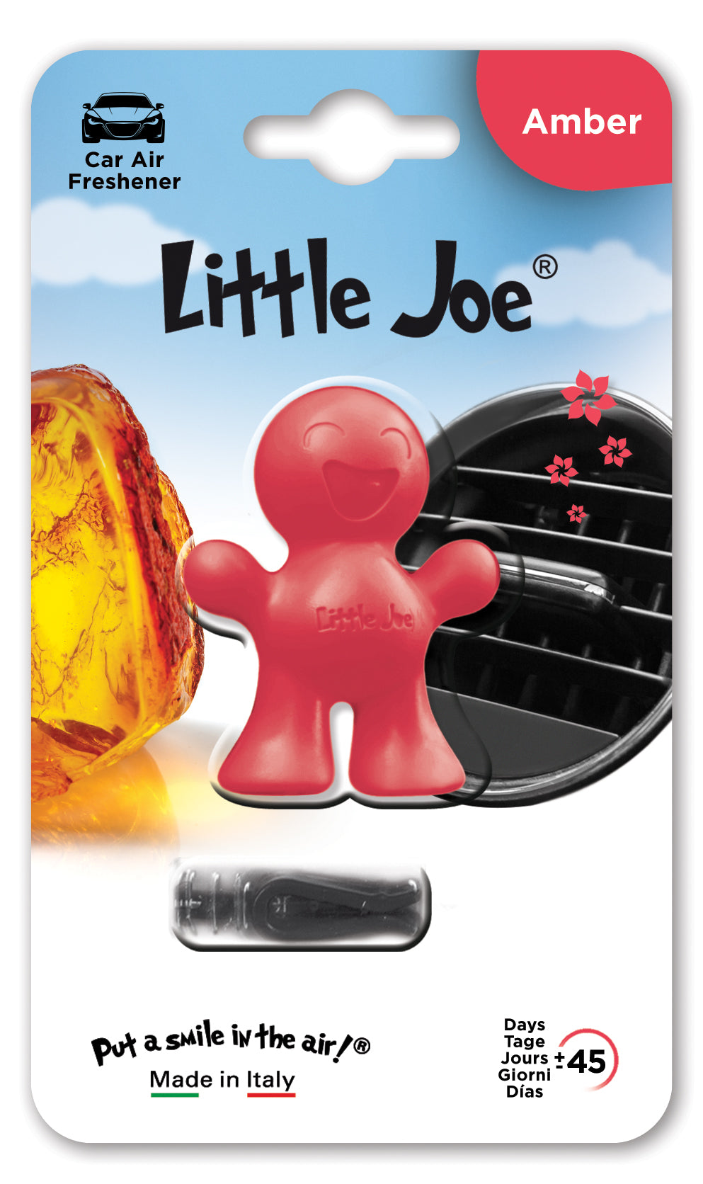 LITTLE JOE EU FACE RED AMBER
