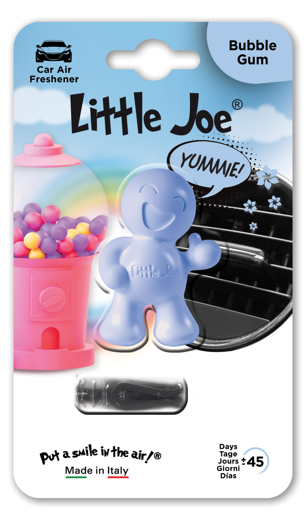 LITTLE JOE THUMBS UP INT. BLUE BUBBLE GUM