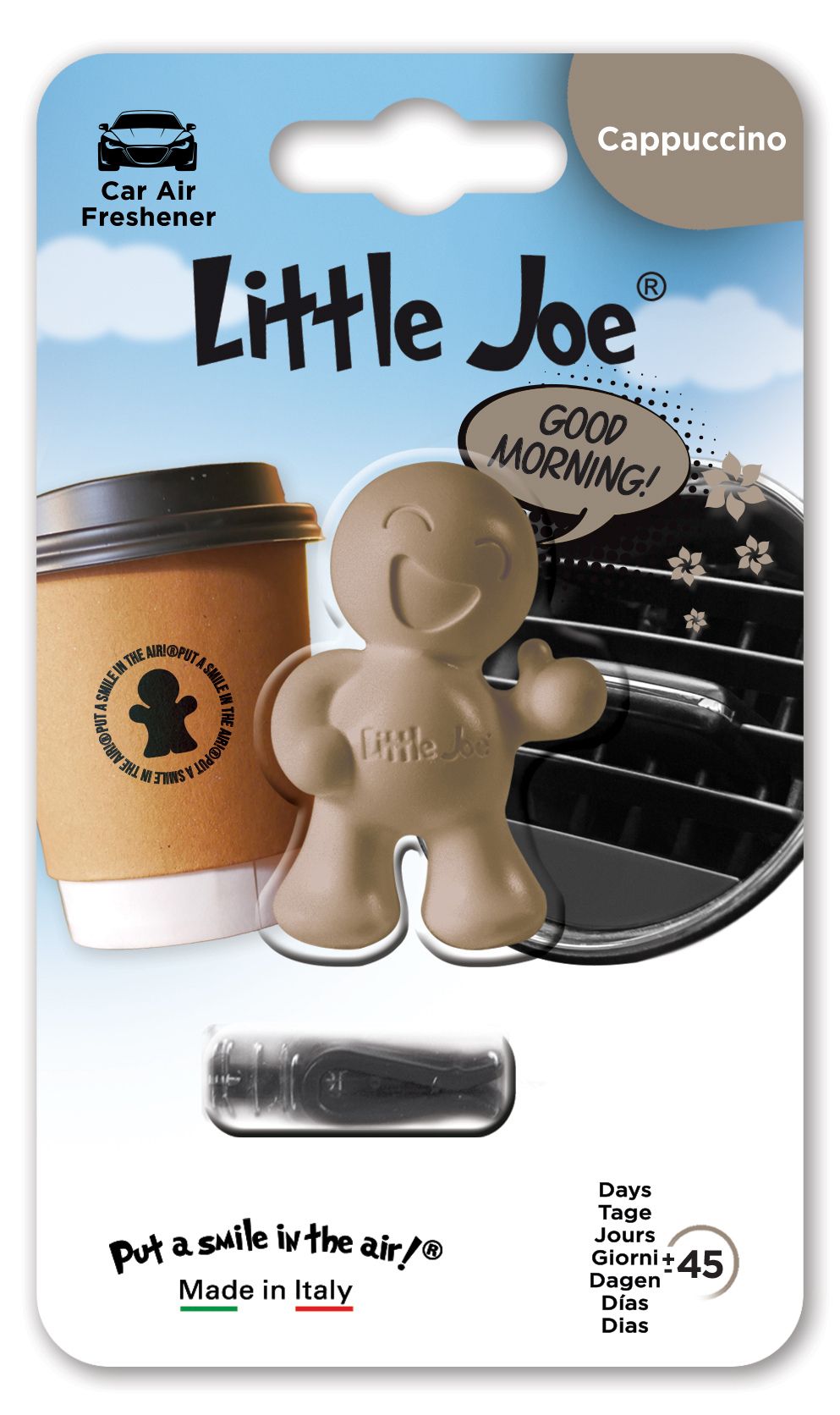 EU LITTLE JOE THUMBS UP CAPPUCINO CHARM