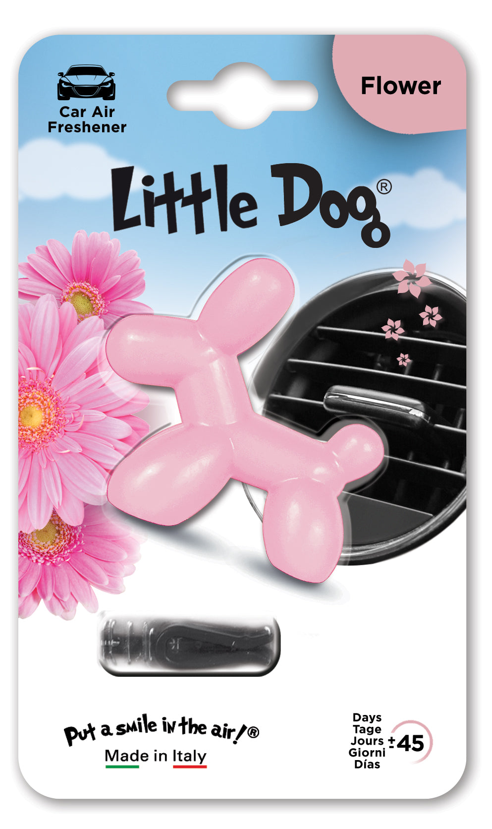 LITTLE DOG EU PINK FLOWER