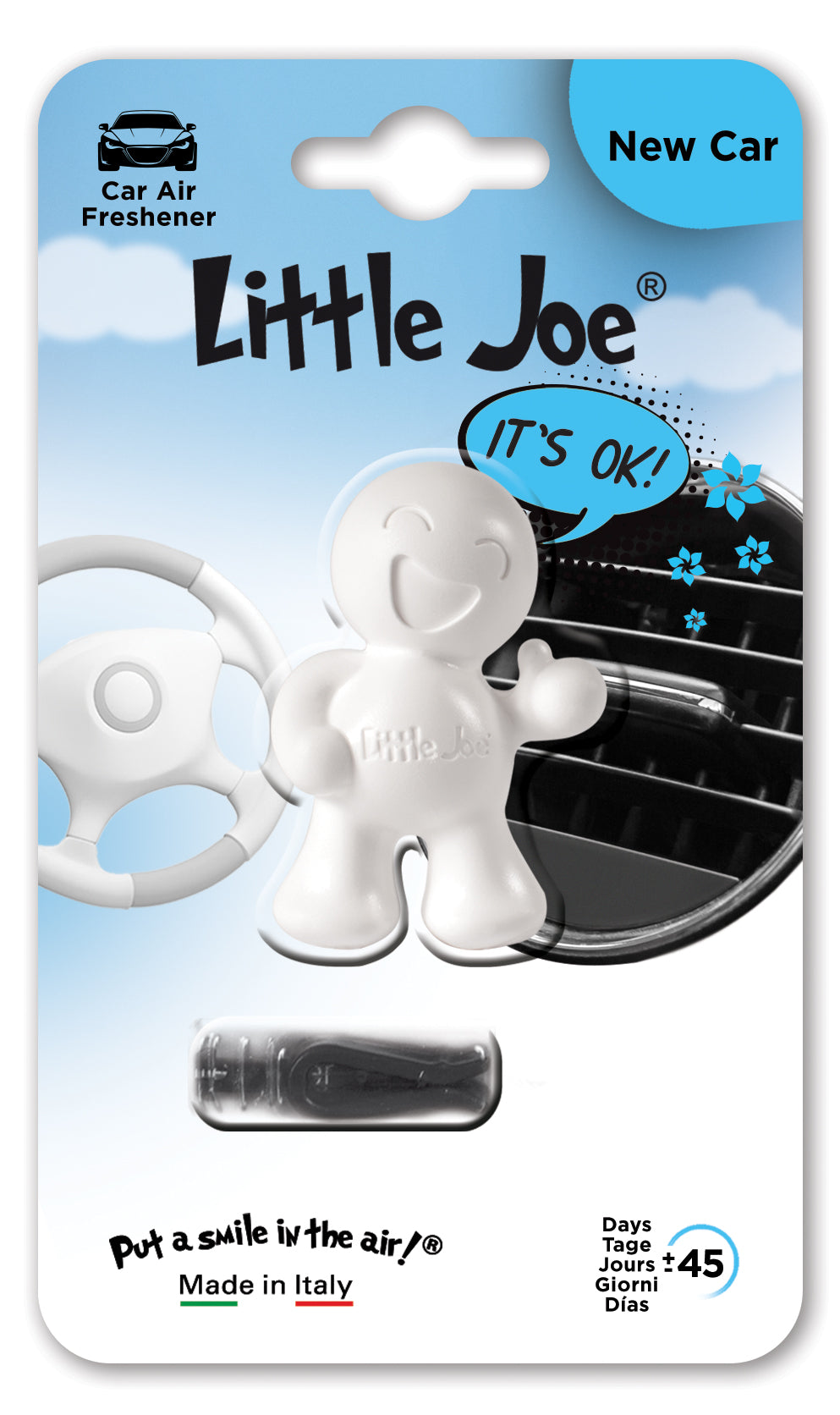 LITTLE JOE THUMBS UP EU WHITE NEW CAR