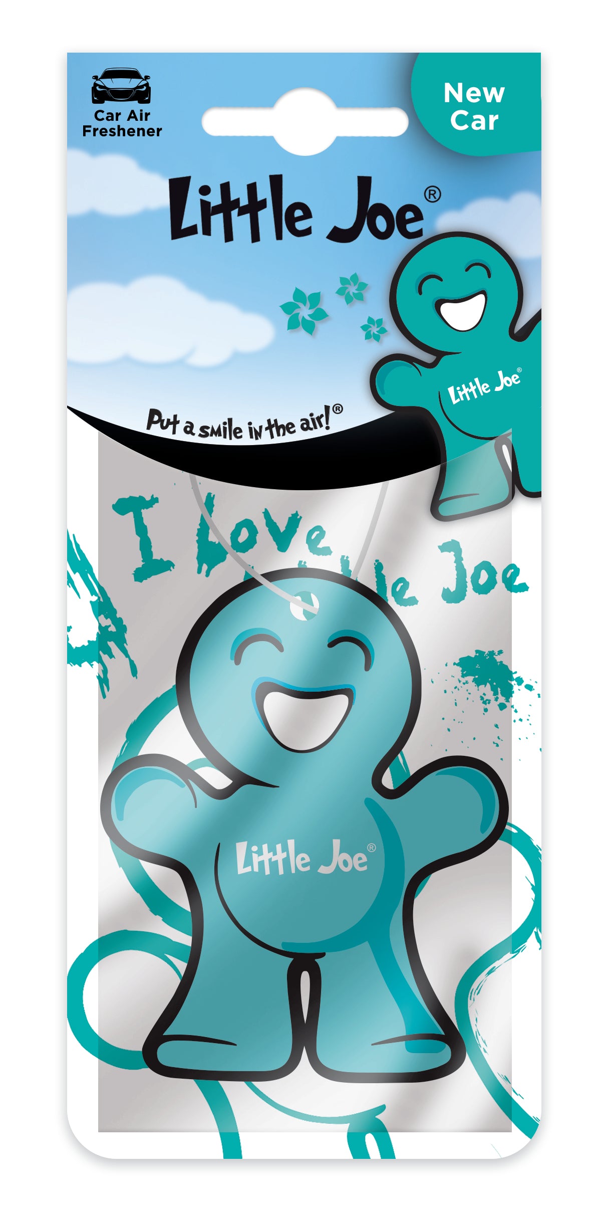 PAPER SINGLE TURQUOISE NEW CAR