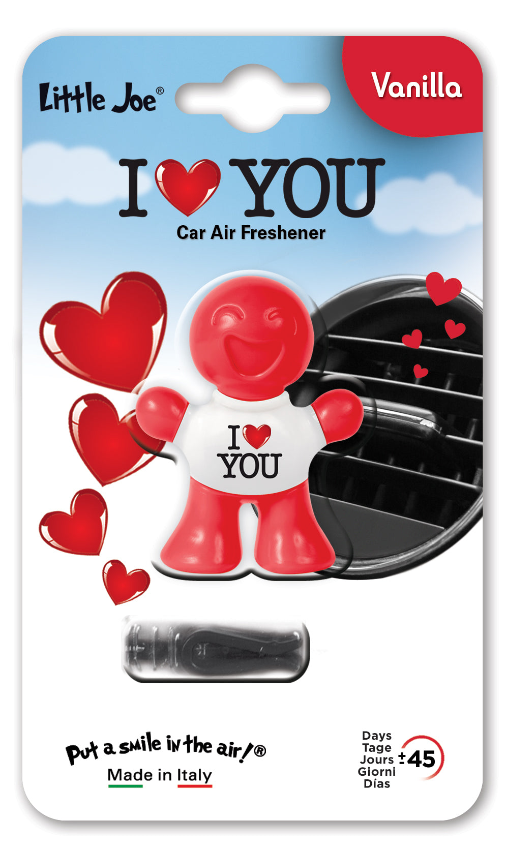 LITTLE JOE I LOVE YOU RED VANILLA